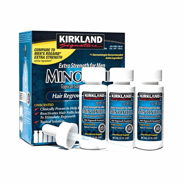 Minoxidil 5% Kirkland - 6 meses