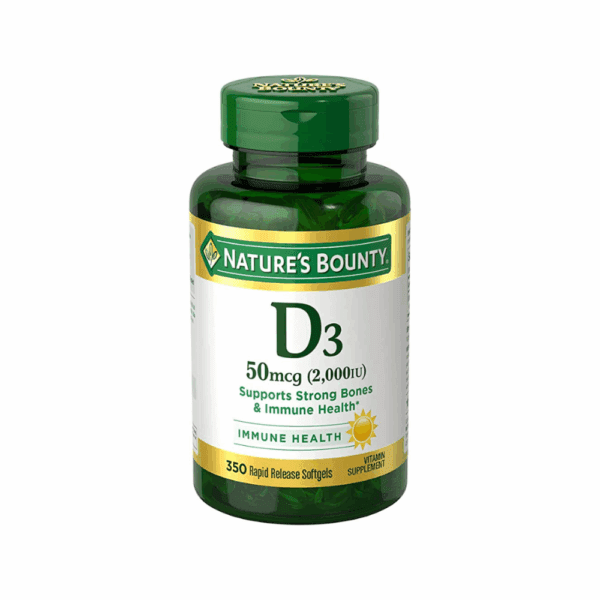 Nature Bounty Vitamina D3 2000IU - 350 Capsulas