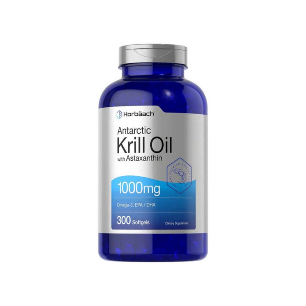 1 Krill Oil Astaxantina Omega 3 - 300 Capsulas - Horbaach - Imagen 1