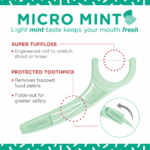 Hilo Dental Plackers Flossers - Imagen 3