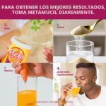 Metamucil Suplemento de Fibra Psyllium Sin Azucar 1.04 KILOS - Imagen 5