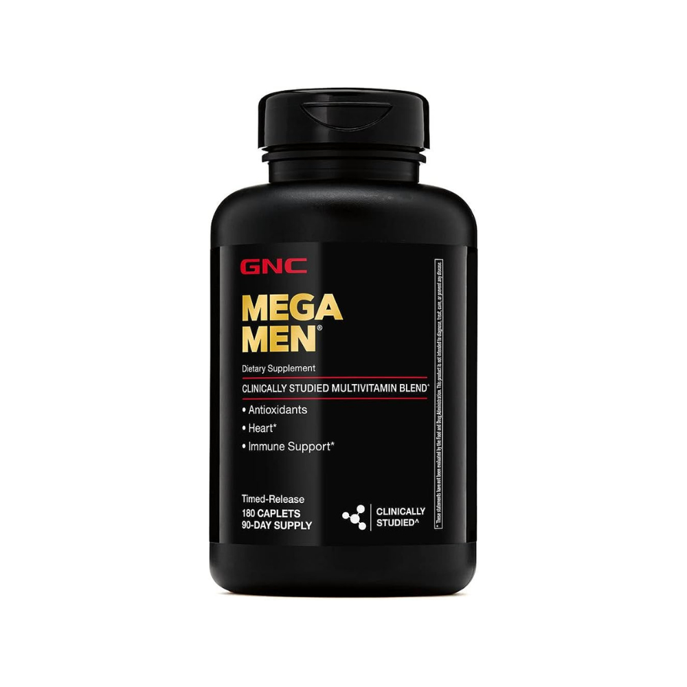 1 Gnc Mega Men Multivitamínico 180 Cápsulas - Imagen 1