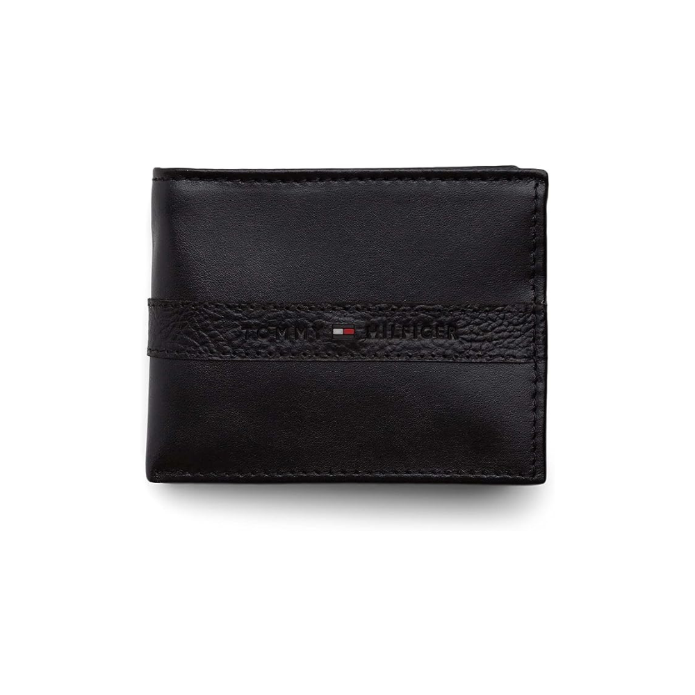 1 Billetera Con Sencillera Ranger Bifold Rfid Tommy Hilfiger - Imagen 1