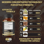 Ashwagandha Agobi 5200 MG 180 capsulas - Imagen 5
