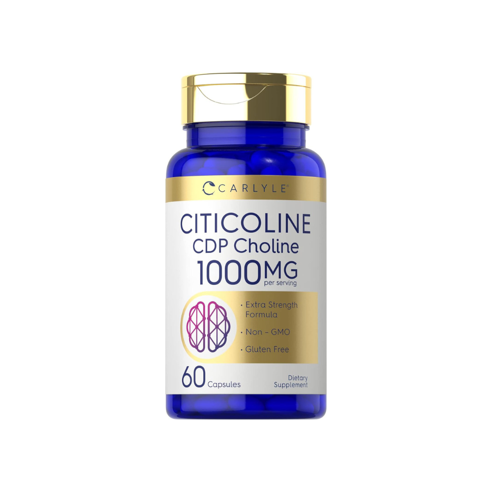 1 Citicoline Cdp Colina 1000 Mg Carlyle 60 Capsulas - Imagen 1