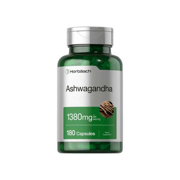 Ashwagandha Horbaach 1380 mg 180 capsulas
