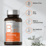 Vitamina B12 Metilcobalamina 5,000mcg 120 Tabletas Horbaach - Imagen 4
