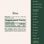 Natures Bounty Zinc 50 MG 250 tabletas - Imagen 2