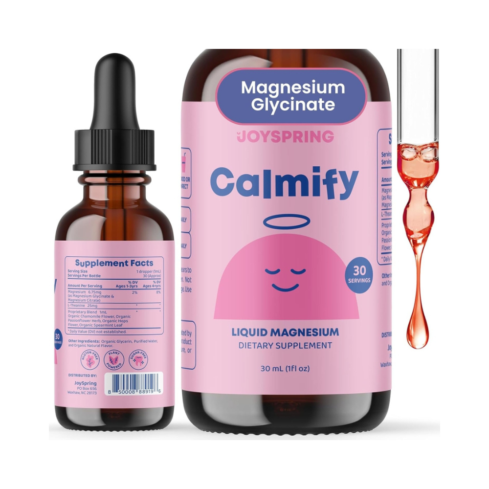 15 JoySpring Citrato de magnesio y glicinato líquido Calmify - Imagen 1