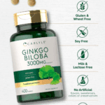 Ginkgo Biloba 400 Unidades 3000MG Carlyle - Imagen 4