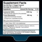 Liposomal Nad+ Resveratrol 1500 Mg Wellness 90 capsulas - Imagen 5