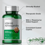Ksm-66 Ashwagandha + L-teanina 60 capsulas Horbaach - Imagen 3