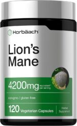 Horbaach Lions Mane 4200mg 120 Capsulas
