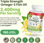 Nature´s Branch Omega 3 - 180 capsulas - Imagen 3