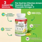 Nature´s Branch Omega 3 - 180 capsulas - Imagen 5