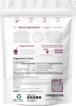 Micro Ingredients Polvo de péptidos de colágeno múltiple, 1 libra - Imagen 4