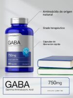 Horbäach GABA | Suplemento de 750 mg | 180 Cápsulas - Imagen 3
